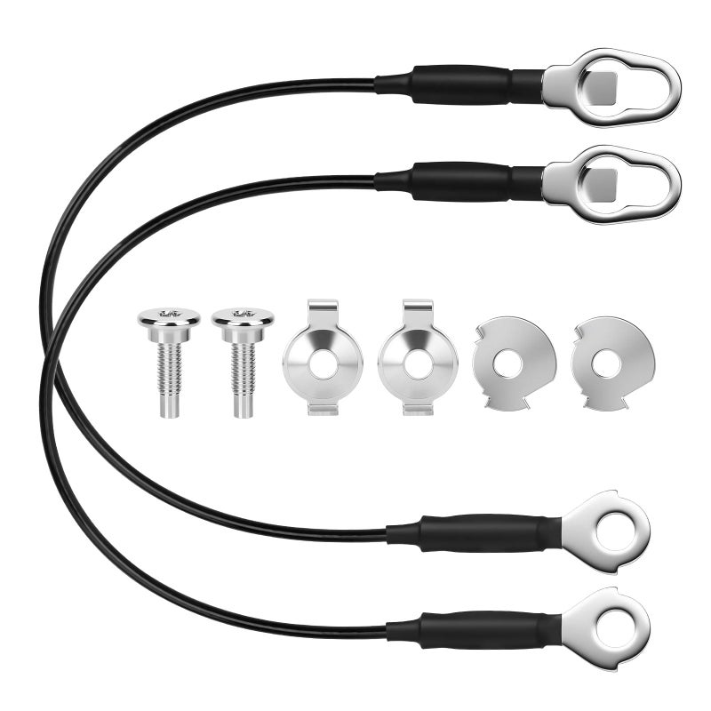 Linkstyle 2pcs Tailgate Cables Tail Gate Replacement Compatible with Ford F150 20042014 and Lincoln Mark LT 20062008